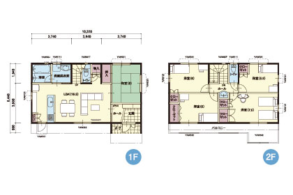 S-5｜5LDK｜無駄のない間取りを追求したプラン
