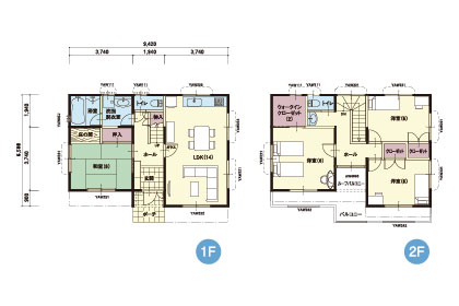 S-3｜4LDK｜広いバルコニーが魅力的なプラン