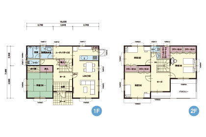 S-18｜4LDK｜充実の収納と家事動線が人気のプラン